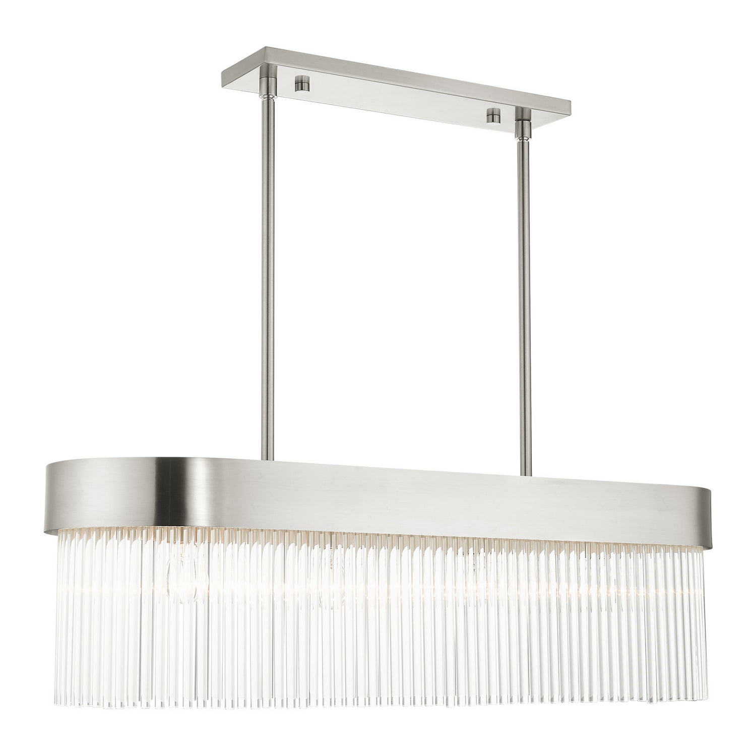 Livex Lighting - 49826-91 - Four Light Chandelier - Norwich - Brushed Nickel
