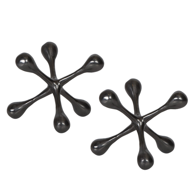 Uttermost - 17690 - Objects, S/2 - Harlan - Black Nickel