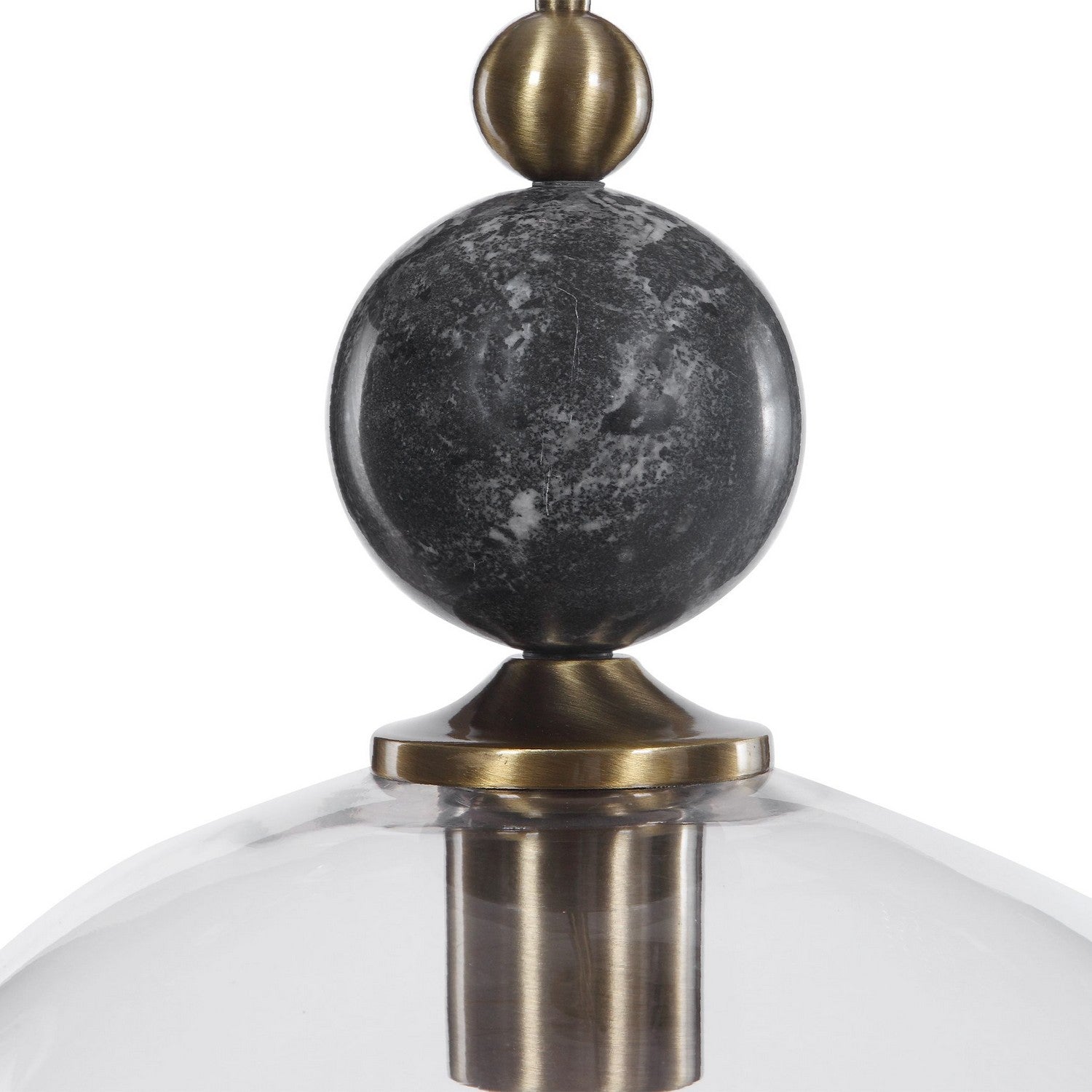 Uttermost - 22176 - One Light Pendant - Mendota - Oxidized Aged Brass