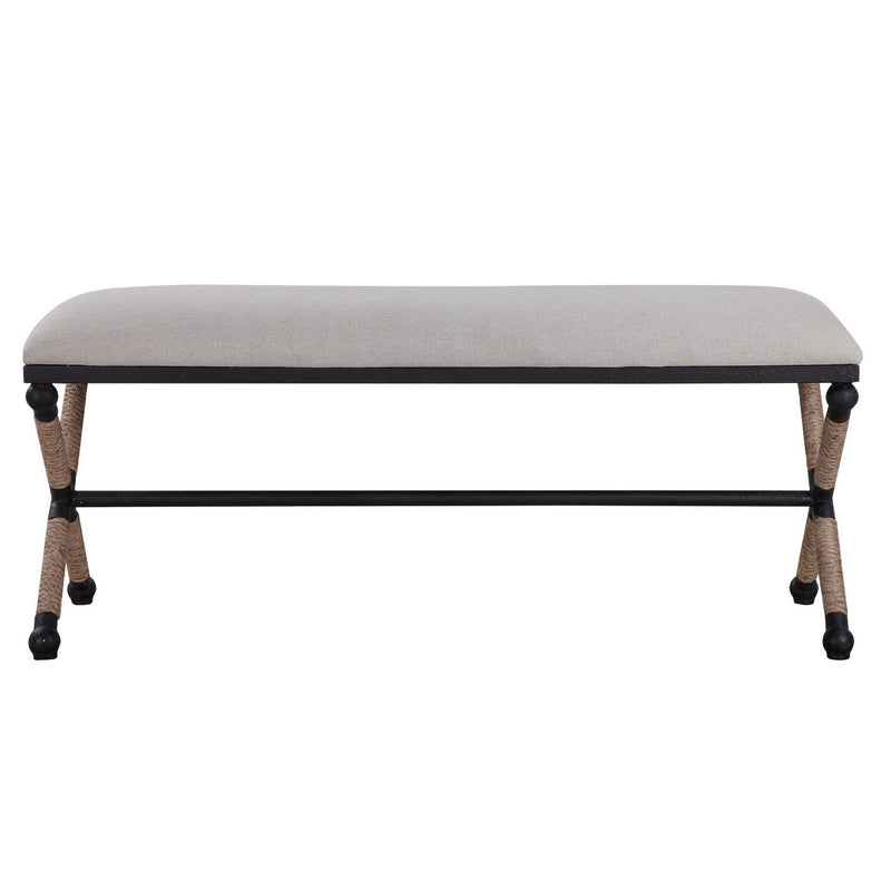 Uttermost - 23528 - Bench - Firth - Rustic Iron