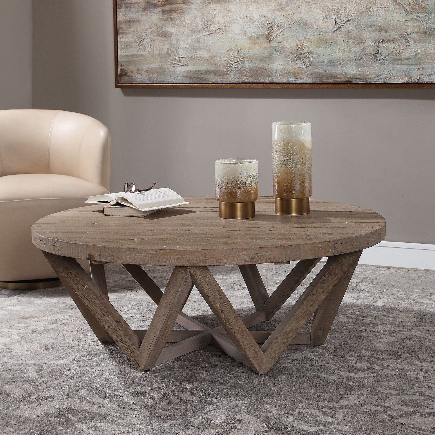 Uttermost - 24928 - Coffee Table - Kendry - Natural Wood