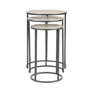 Uttermost - 25057 - Nesting Tables, Set/3 - Erik - Antique Nickel