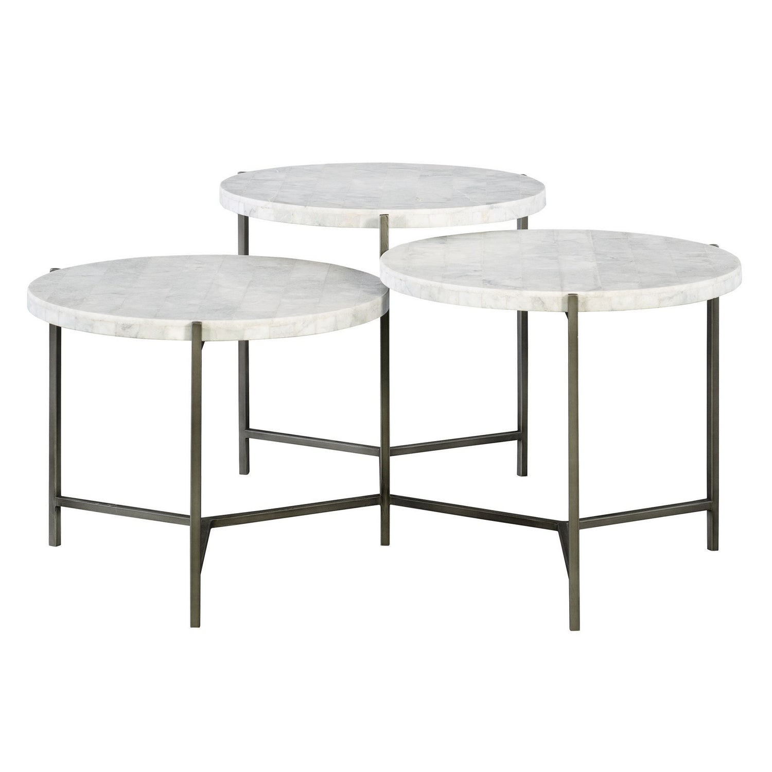 Uttermost - 25071 - Coffee Table - Contarini - Gunmetal