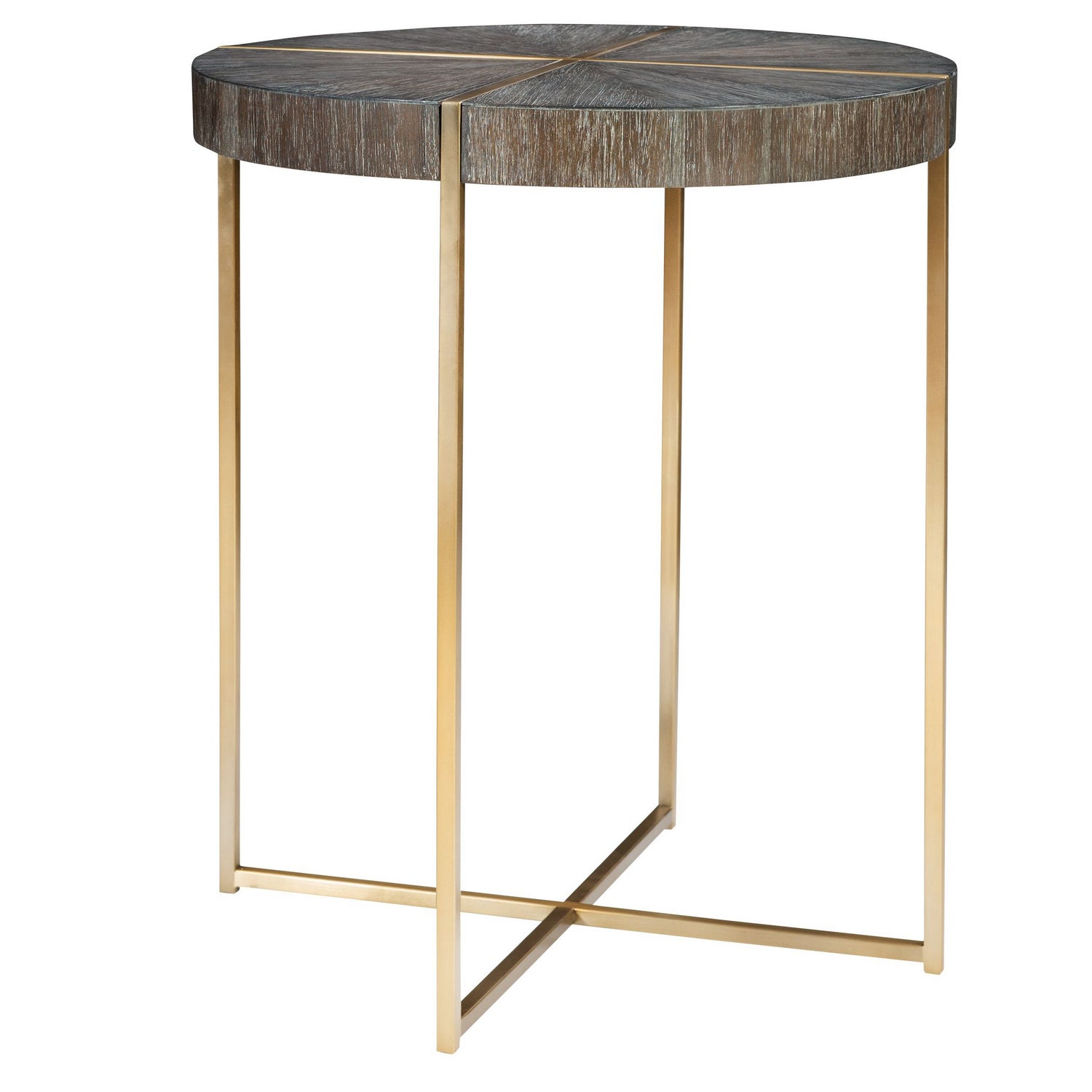 Uttermost - 25371 - Accent Table - Taja - Stainless Steel