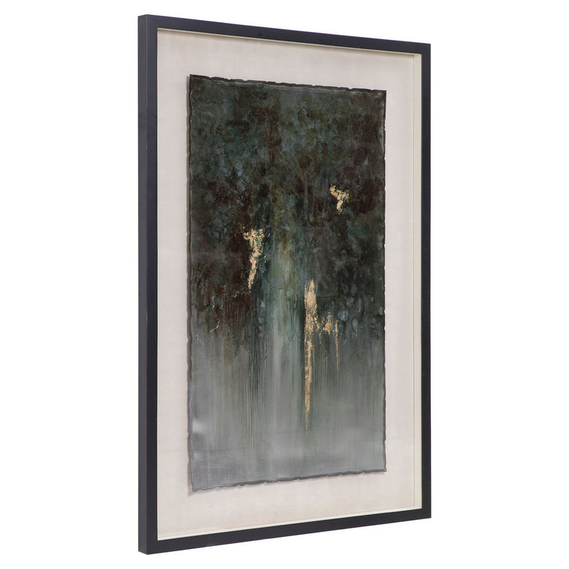 Uttermost - 35369 - Abstract Art - Rustic Patina Grande - Matte Black