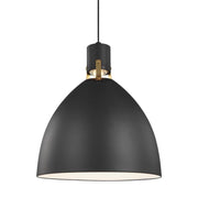 Visual Comfort Studio - P1443MB-L1 - LED Pendant - Brynne - Matte Black