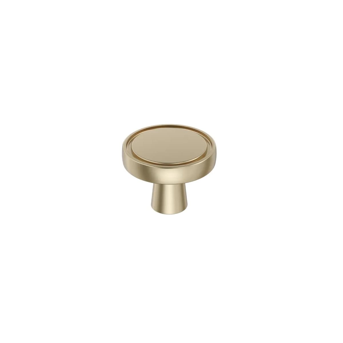 Amerock - BP36857BBZ - Destine 1-3/8 Inch Mushroom Cabinet Knob in Golden Champagne