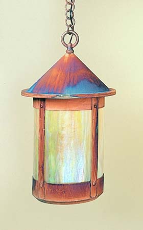 Arroyo - BH-14TLWO-RC - One Light Pendant - Berkeley - Raw Copper