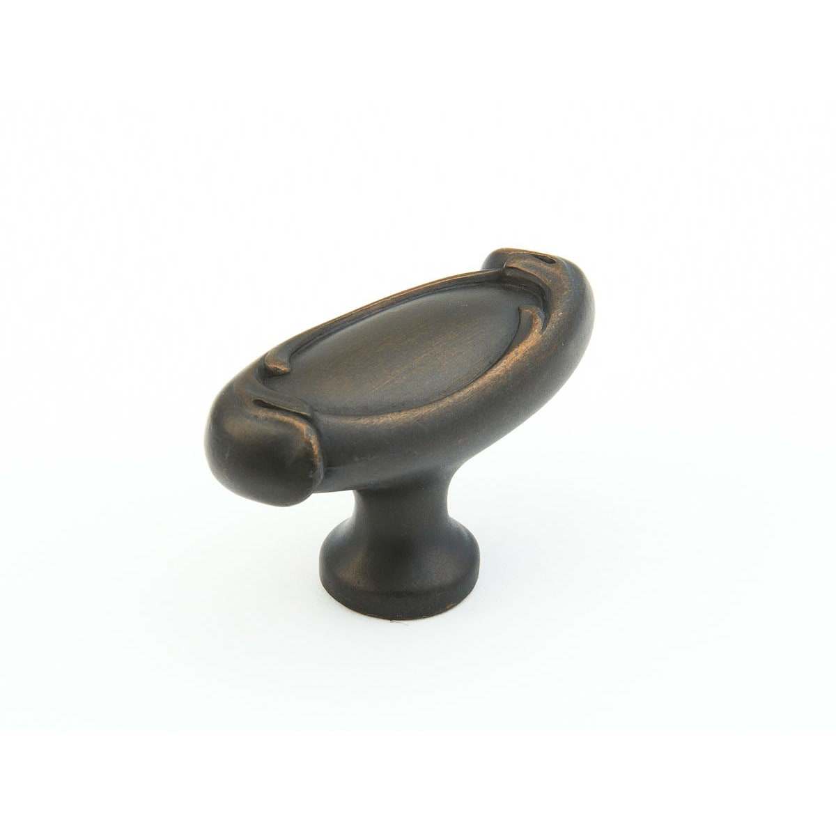 French Farm 1-7/8" Traditional Farmhouse Oval Decorative Cabinet Knob