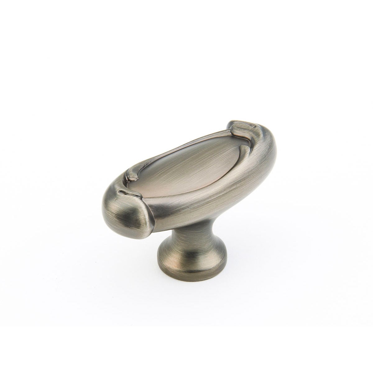 French Farm 1-7/8" Traditional Farmhouse Oval Decorative Cabinet Knob