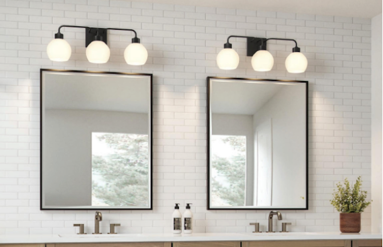 How to Layer Bathroom Lighting