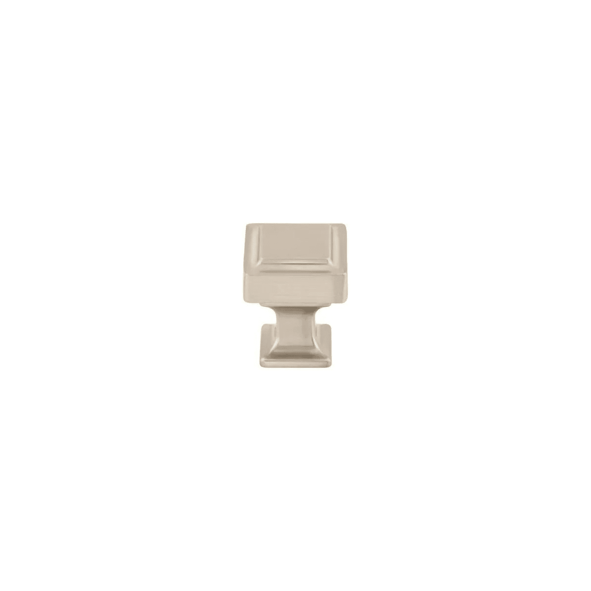 Top Knobs - TK700BSN-10PACK - Ascendra 1 Inch Square Cabinet Knob from the Transcend Collection - 10 Pack in Brushed Satin Nickel