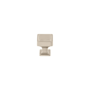 Top Knobs - TK700BSN-10PACK - Ascendra 1 Inch Square Cabinet Knob from the Transcend Collection - 10 Pack in Brushed Satin Nickel