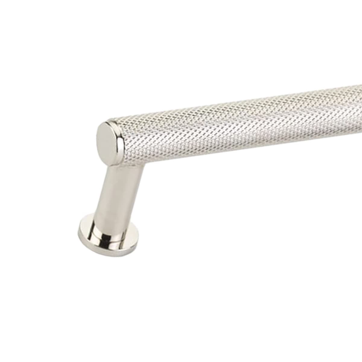 Schaub and Company - 5005-MB - Pub House 5" Center to Center Knurled Handle Solid Brass Cabinet Bar Handle / Drawer Bar Pull in Matte Black