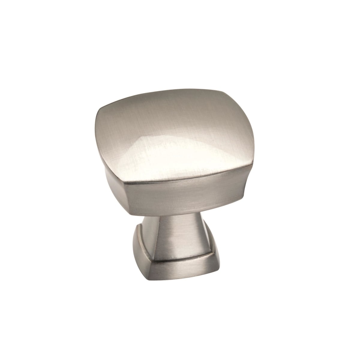 Amerock - 10BX11287G10 - Stature 1-1/4 Inch Square Cabinet Knob - Pack of 10 in Satin Nickel