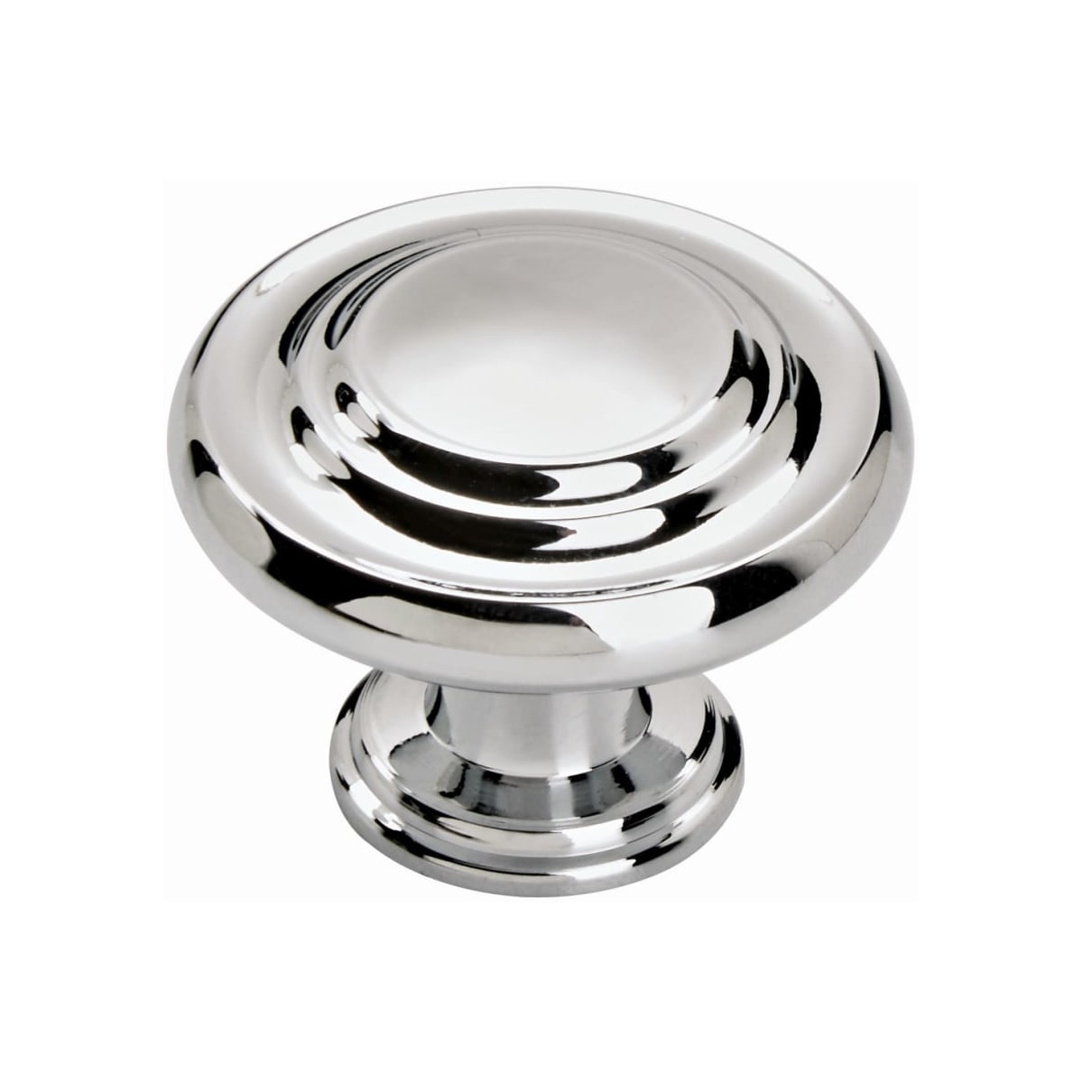 Inspirations 1-5/16 Inch Diameter Mushroom Cabinet Knob - Pack of 10