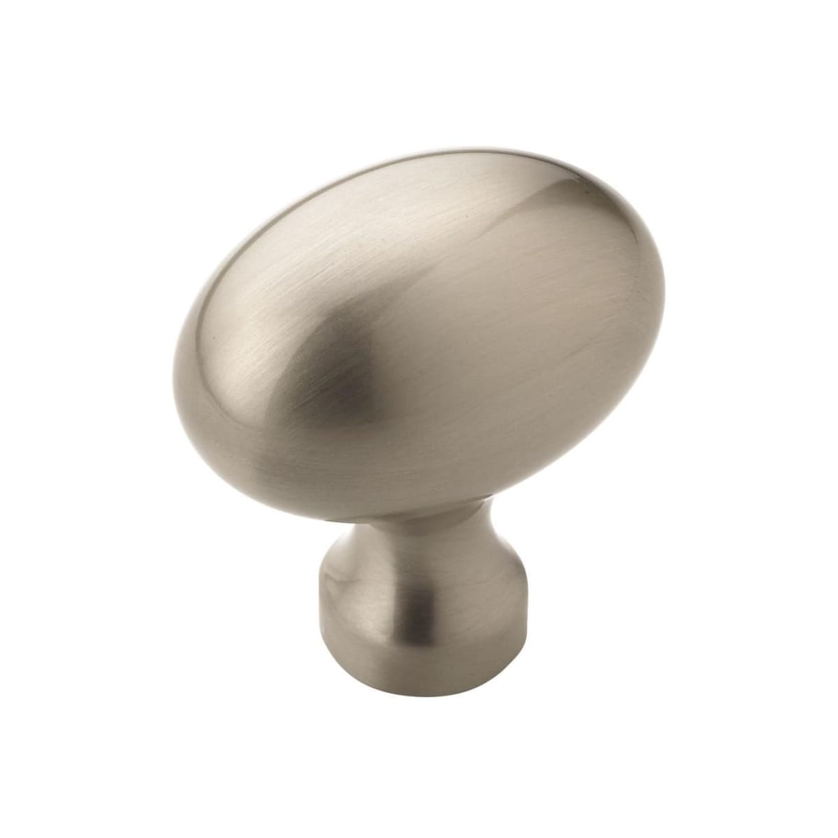 Vaile 1-3/8 Inch Long Oval Cabinet Knob - Pack of 10