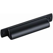 Amerock - 10BX53716FB - Rochdale 3-3/4 Inch Center to Center Cup Cabinet Pull - Pack of 10 in Matte Black