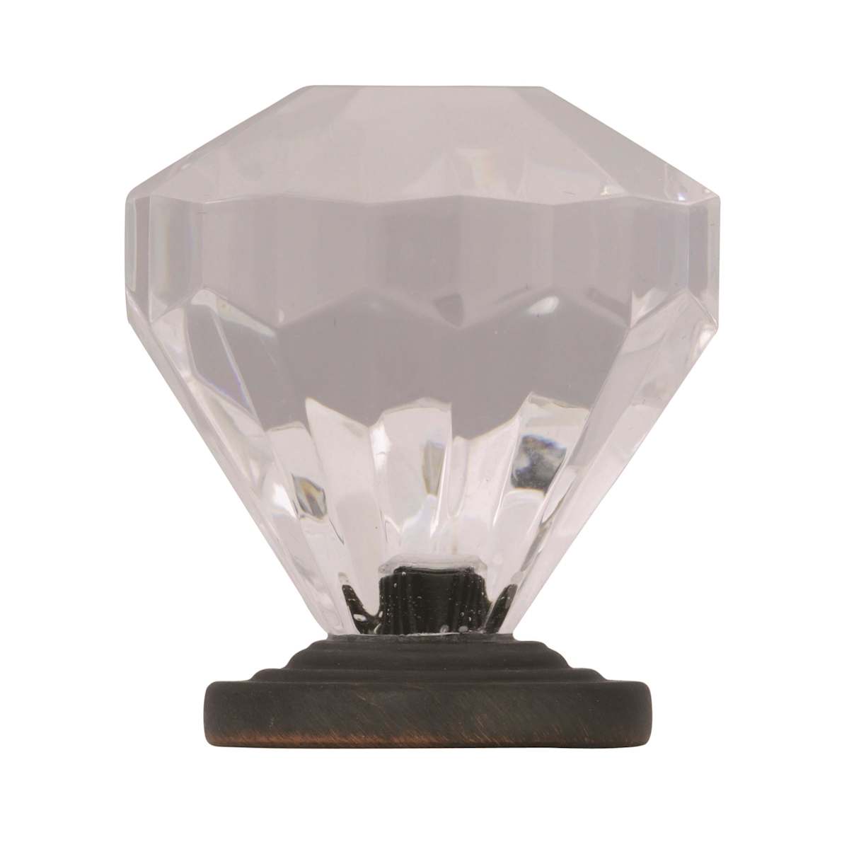 Amerock - 14303ORB - Traditional Classics 1-1/4 Inch Geometric Cabinet Knob in Oil Rubbed Bronze