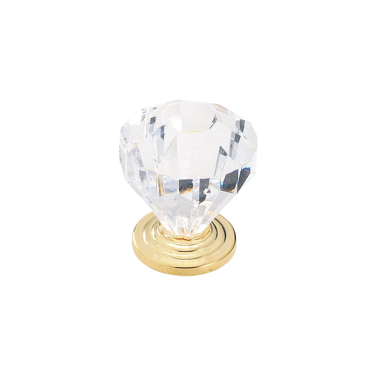 Traditional Classics 1-1/4 Inch Geometric Cabinet Knob - 10 Pack