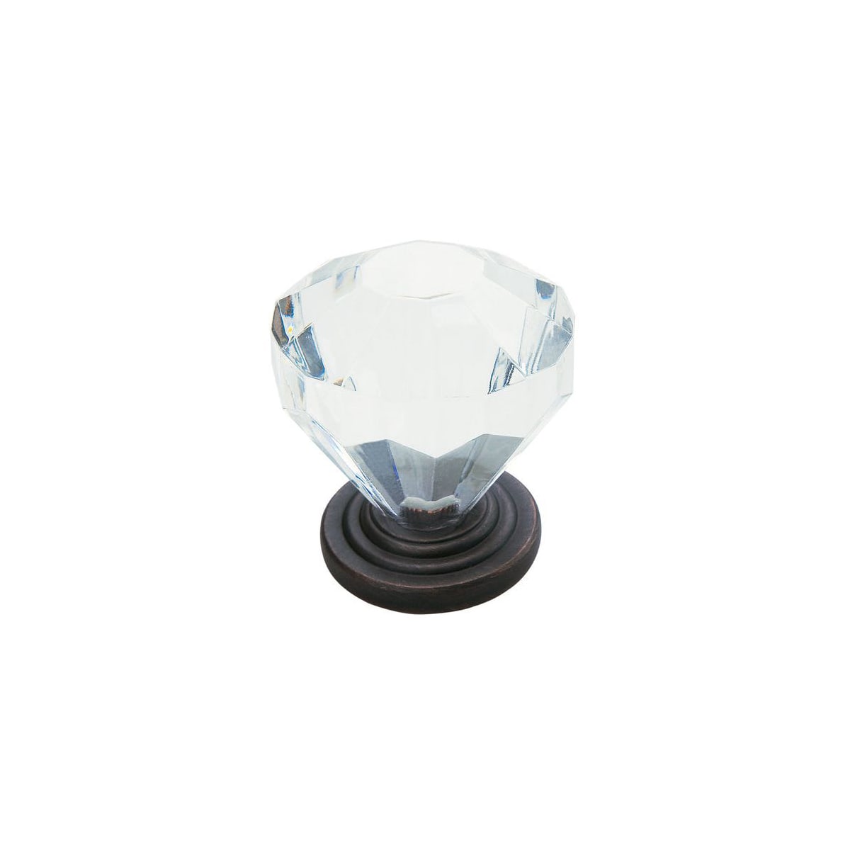 Amerock - 14303ORB-10PACK - Traditional Classics 1-1/4 Inch Geometric Cabinet Knob - 10 Pack in Oil Rubbed Bronze