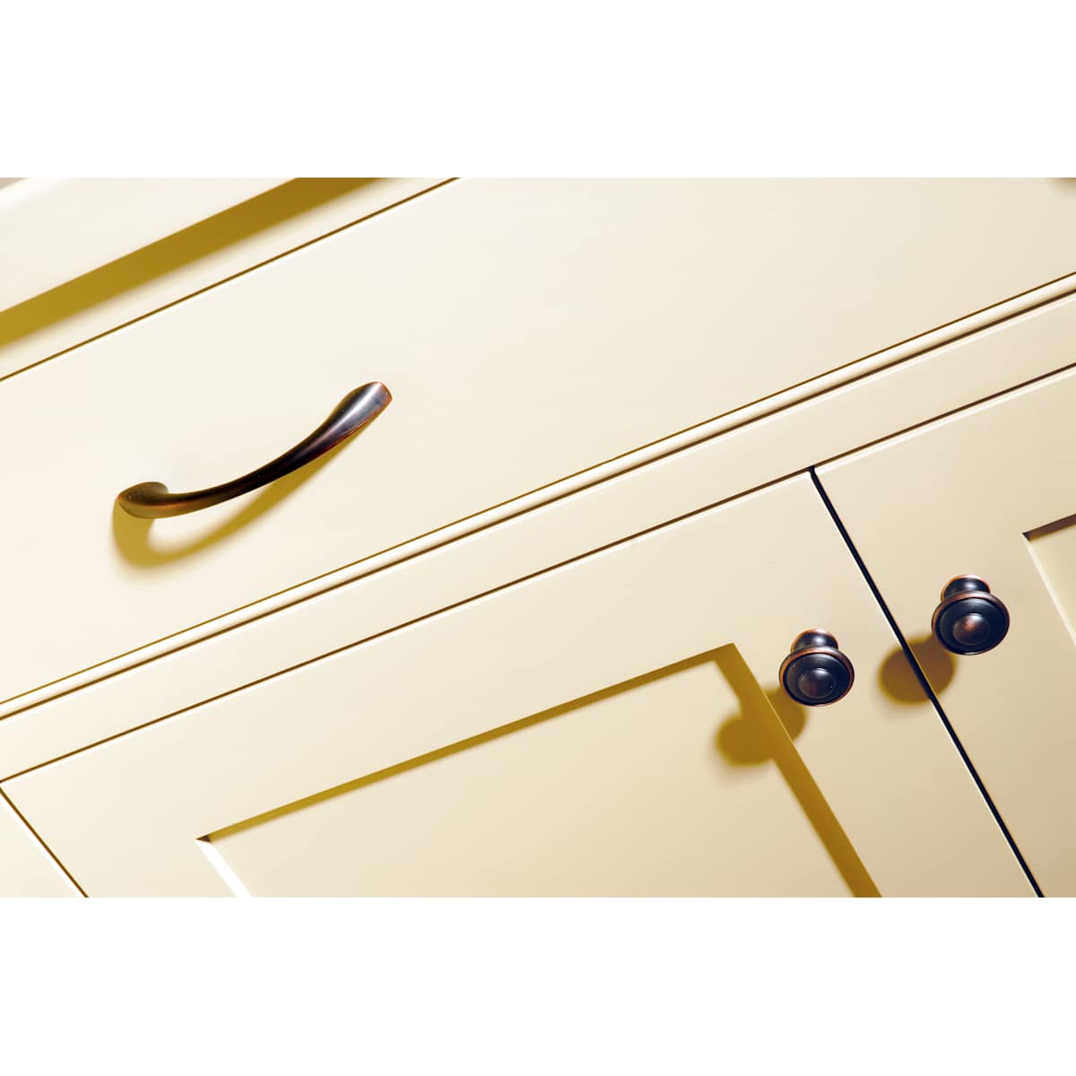 Amerock - 221WHT - Allison Value 1-1/2 Inch Diameter Mushroom Cabinet Knob in White