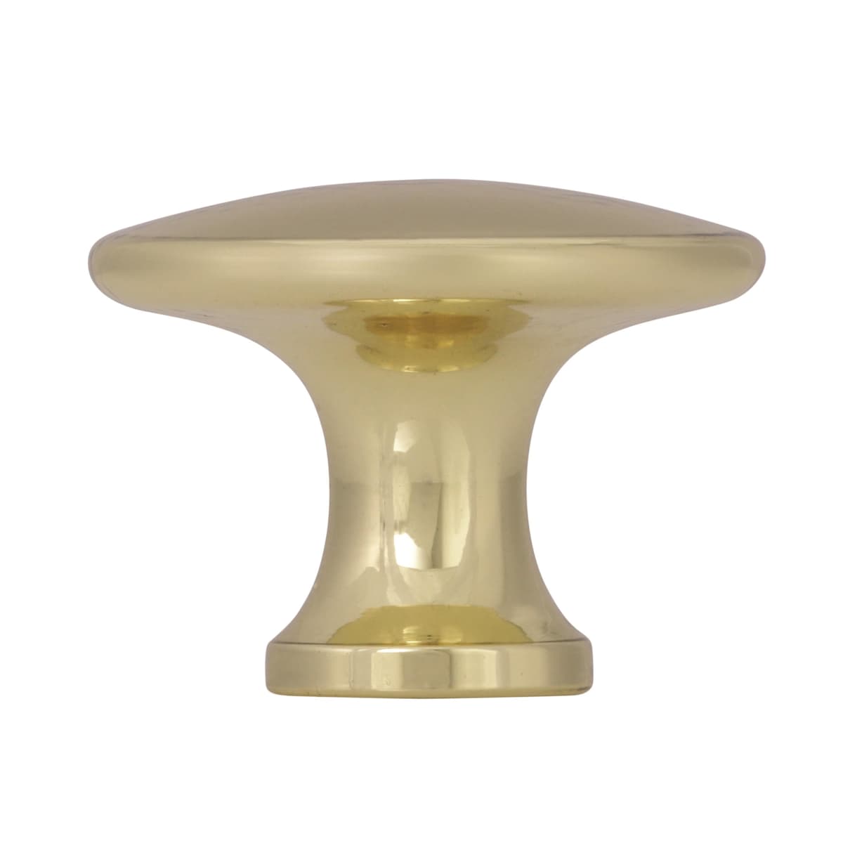 Amerock - 255PB - Everyday Heritage 1-3/16 Inch Mushroom Cabinet Knob in Polished Brass