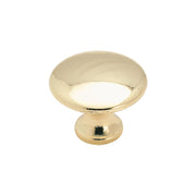 Amerock - 255PB - Everyday Heritage 1-3/16 Inch Mushroom Cabinet Knob in Polished Brass