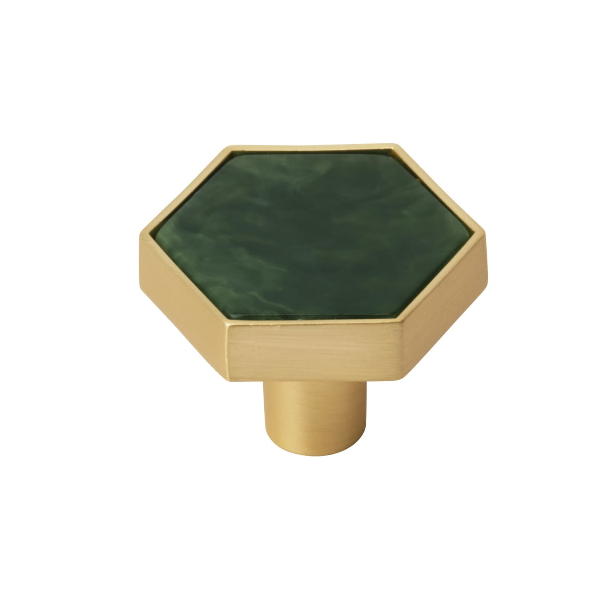 Accents 1-5/16 Inch Geometric Cabinet Knob - 2 Pack