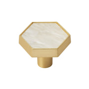 Accents 1-5/16 Inch Geometric Cabinet Knob - 2 Pack