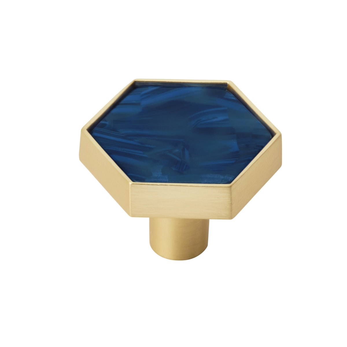 Accents 1-5/16 Inch Geometric Cabinet Knob - 2 Pack