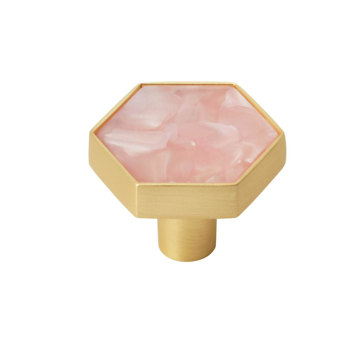 Accents 1-5/16 Inch Geometric Cabinet Knob - 2 Pack
