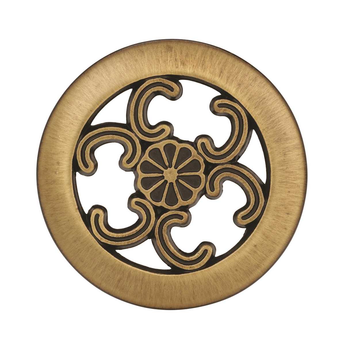 Amerock - 890ABS - Everyday Heritage 1-1/2 Inch Mushroom Cabinet Knob in Antique Brass
