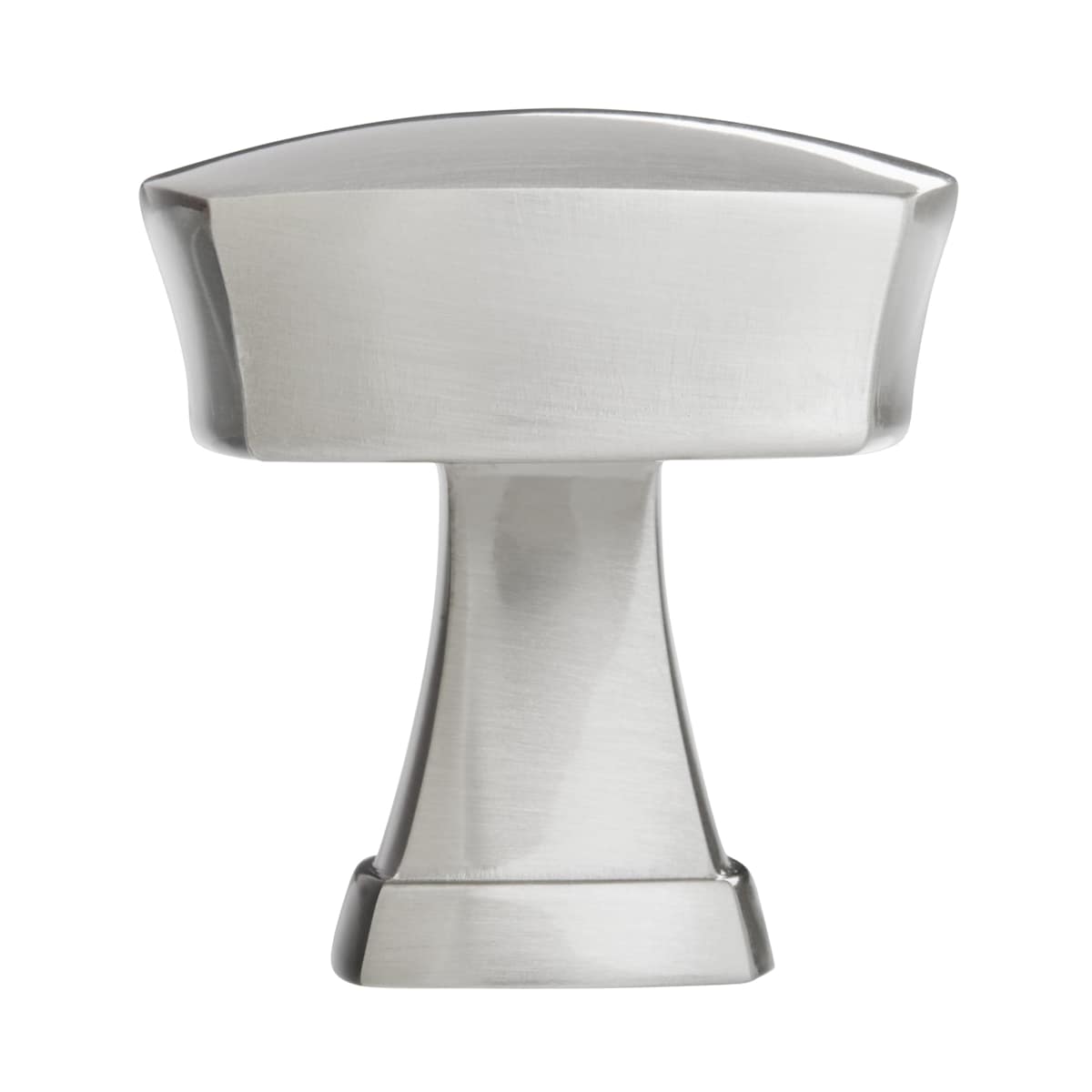 Amerock - 10BX11287G10 - Stature 1-1/4 Inch Square Cabinet Knob - Pack of 10 in Satin Nickel