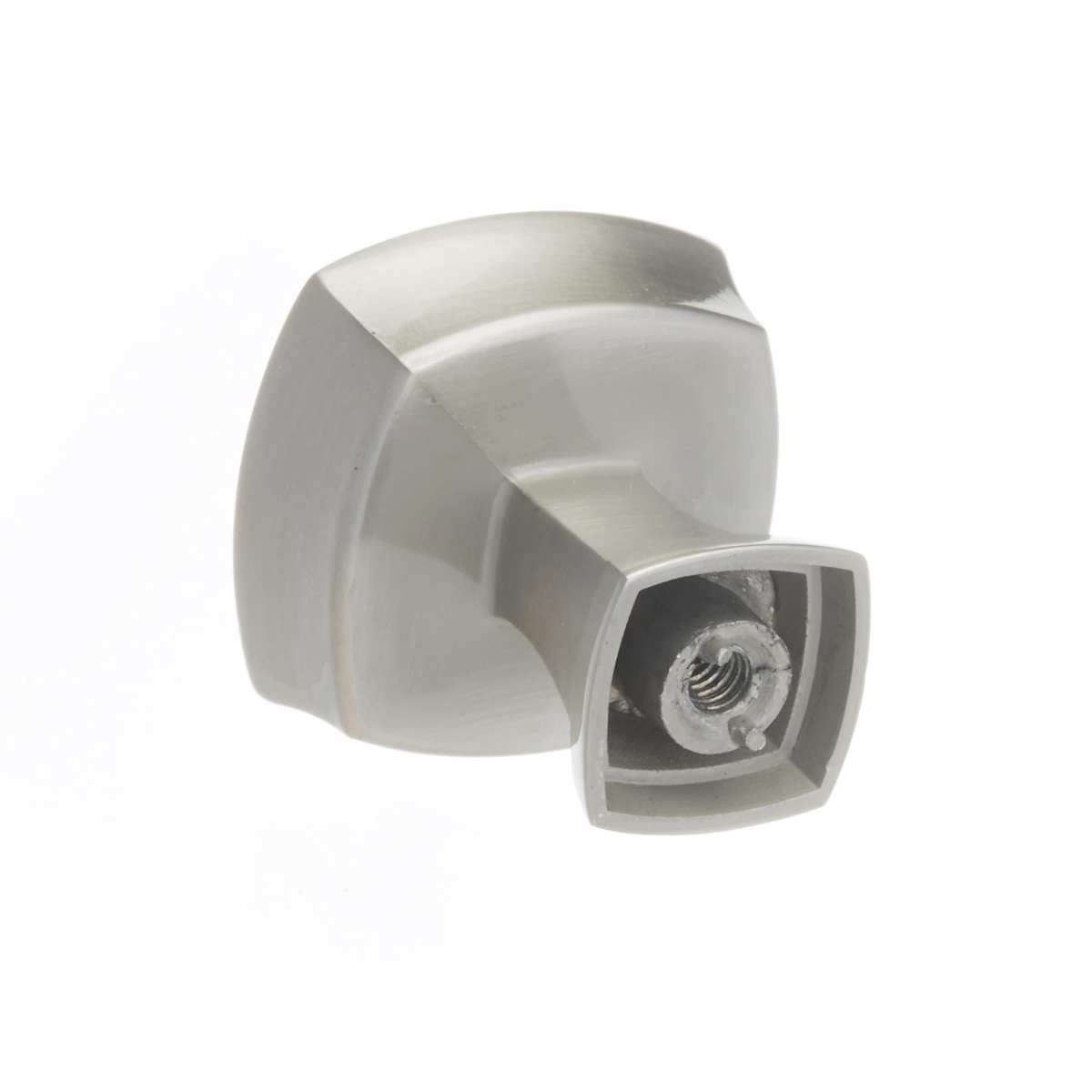 Amerock - 10BX11287G10 - Stature 1-1/4 Inch Square Cabinet Knob - Pack of 10 in Satin Nickel