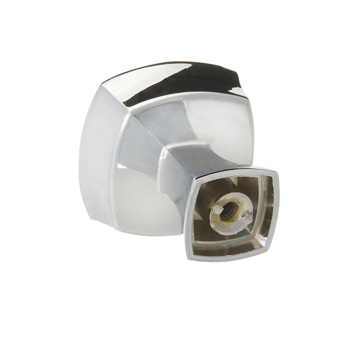Amerock - 10BX11287G10 - Stature 1-1/4 Inch Square Cabinet Knob - Pack of 10 in Satin Nickel
