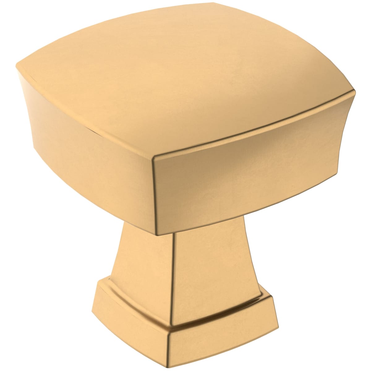 Stature 1-1/4 Inch Square Cabinet Knob