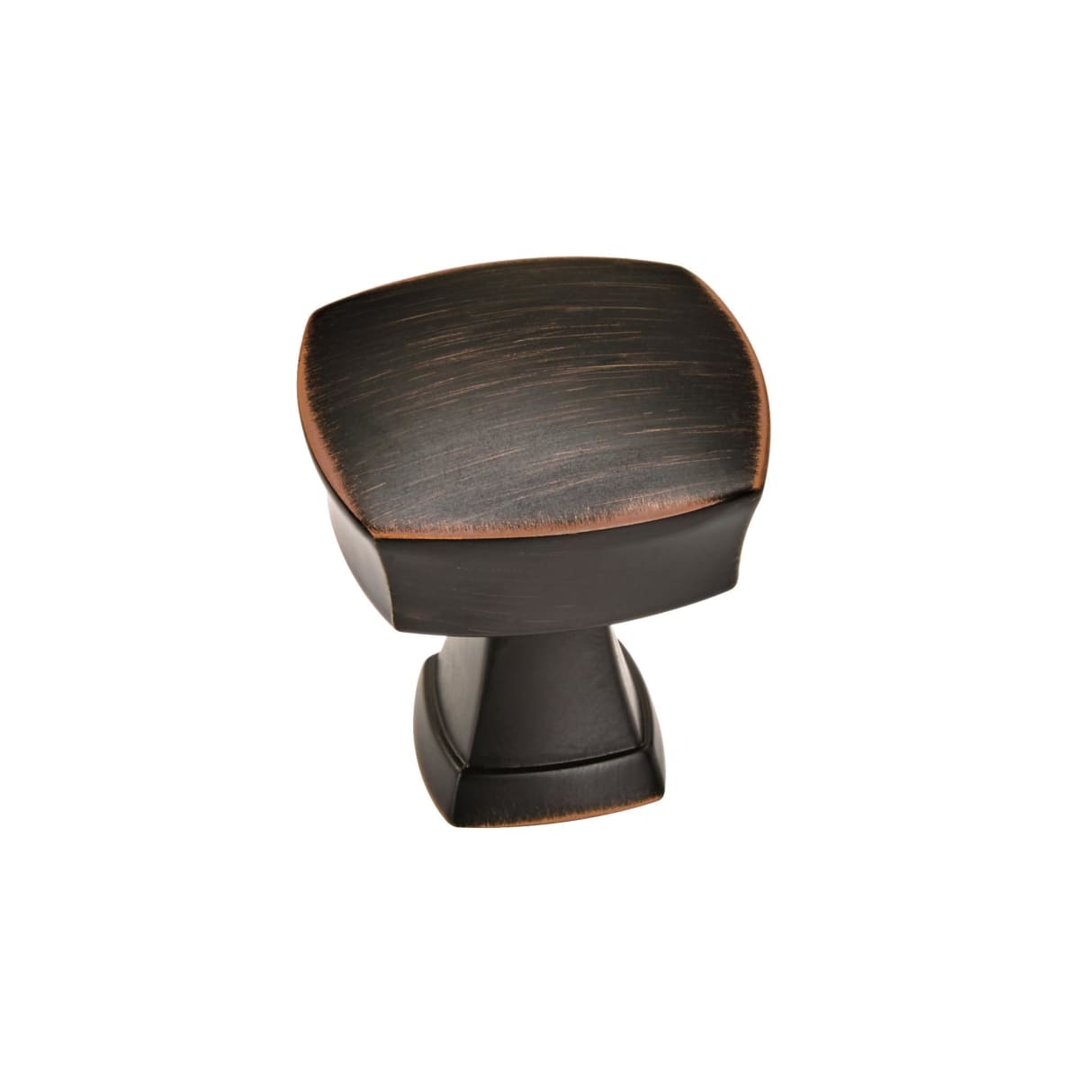 Amerock - BP11287ORB - Stature 1-1/4 Inch Square Cabinet Knob in Oil Rubbed Bronze