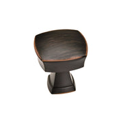 Amerock - BP11287ORB - Stature 1-1/4 Inch Square Cabinet Knob in Oil Rubbed Bronze