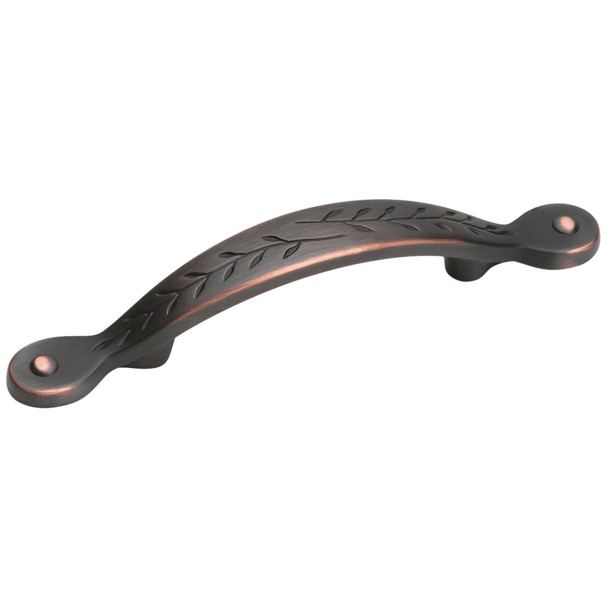 Amerock - BP1580ORB-10PACK - Nature's Splendor 3 Inch Center to Center Handle Cabinet Pull - 10 Pack in Oil Rubbed Bronze