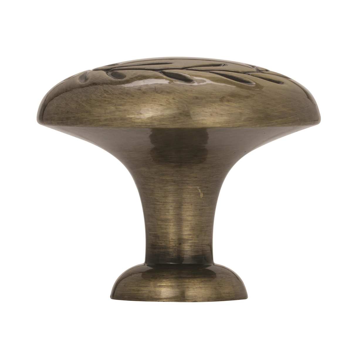 Amerock - BP1581G10 - Nature's Splendor 1-5/16 Inch Mushroom Cabinet Knob in Satin Nickel