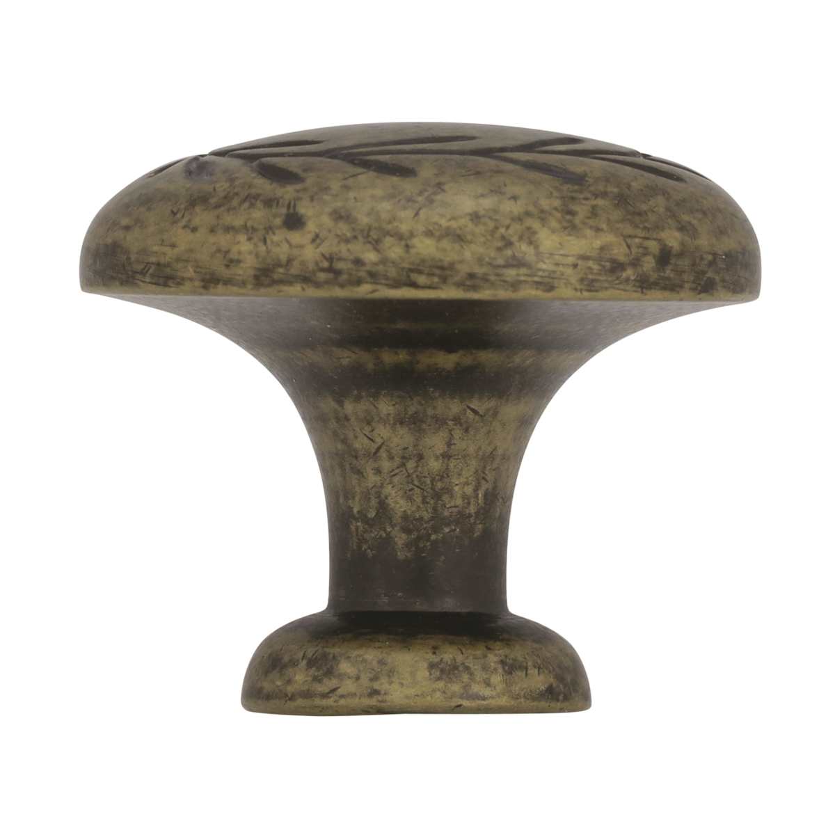 Amerock - BP1581G10 - Nature's Splendor 1-5/16 Inch Mushroom Cabinet Knob in Satin Nickel