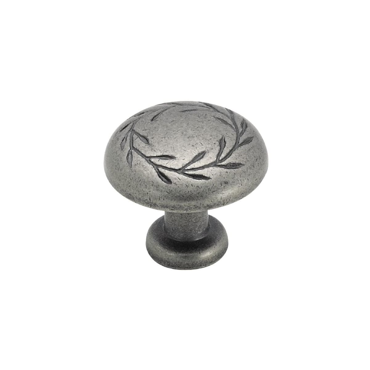 Nature's Splendor 1-5/16 Inch Diameter Mushroom Cabinet Knob - 25 Pack