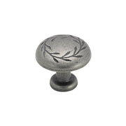 Nature's Splendor 1-5/16 Inch Diameter Mushroom Cabinet Knob - 25 Pack