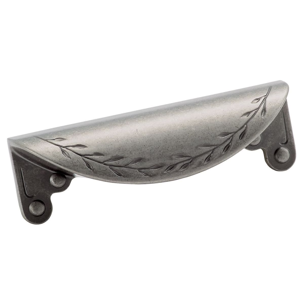 Nature's Splendor 3 Inch Center to Center Finger Cabinet Pull - 10 Pack