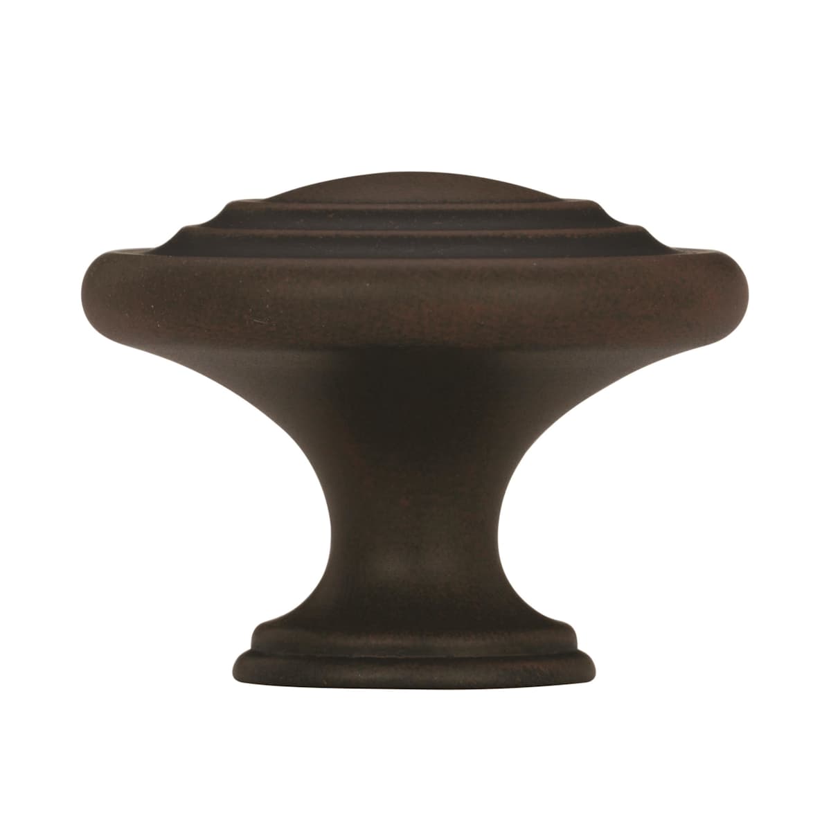 Amerock - BP1586WN - Inspirations 1-5/16 Inch Mushroom Cabinet Knob in Weathered Nickel