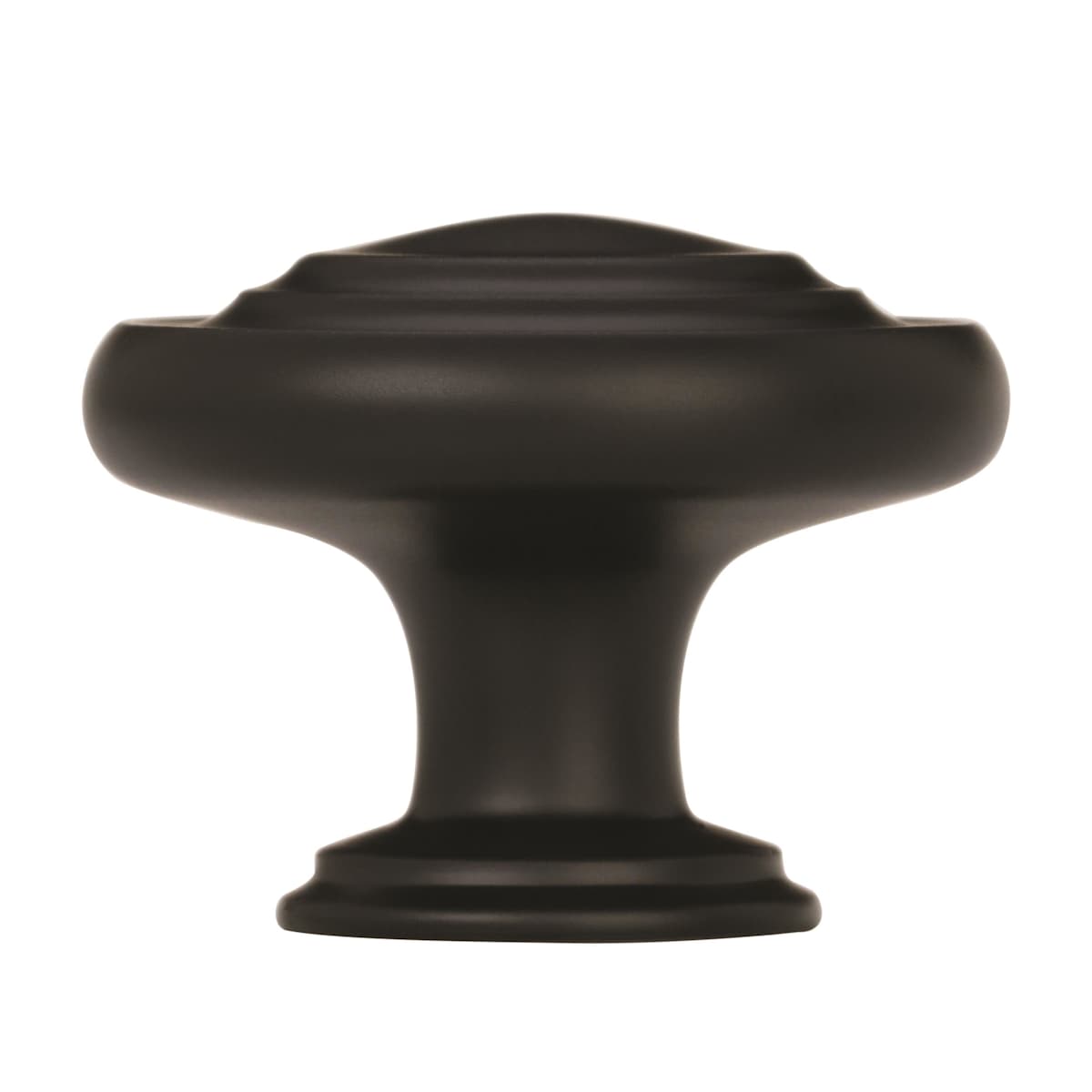 Amerock - BP1586WN - Inspirations 1-5/16 Inch Mushroom Cabinet Knob in Weathered Nickel