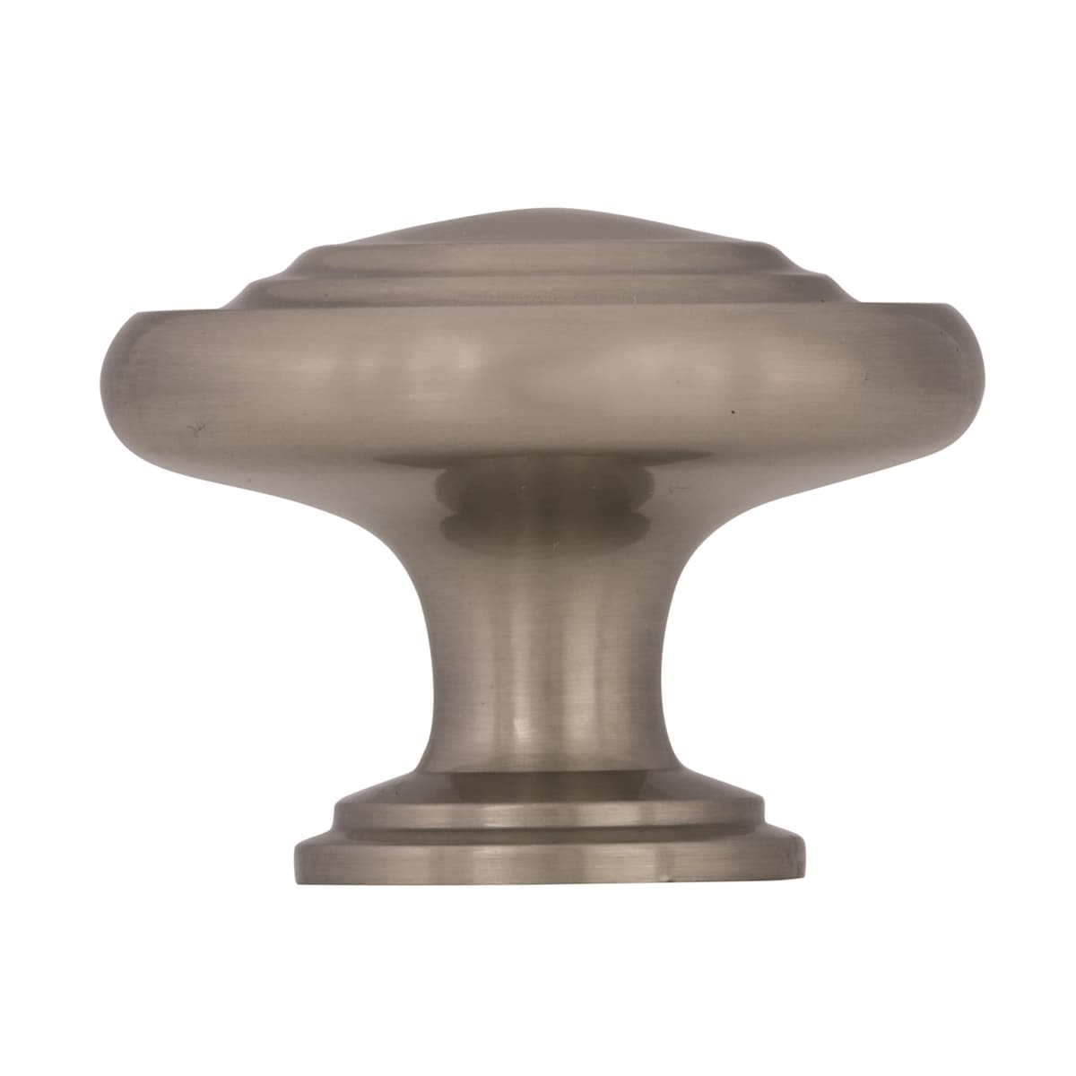 Amerock - BP1586WN - Inspirations 1-5/16 Inch Mushroom Cabinet Knob in Weathered Nickel