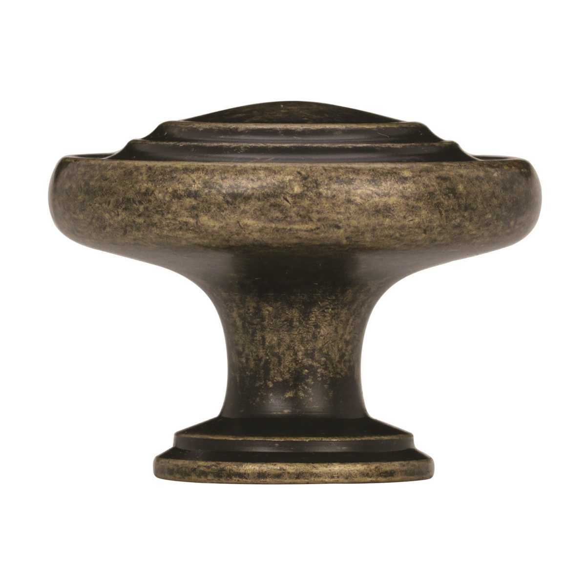Amerock - BP1586WN - Inspirations 1-5/16 Inch Mushroom Cabinet Knob in Weathered Nickel