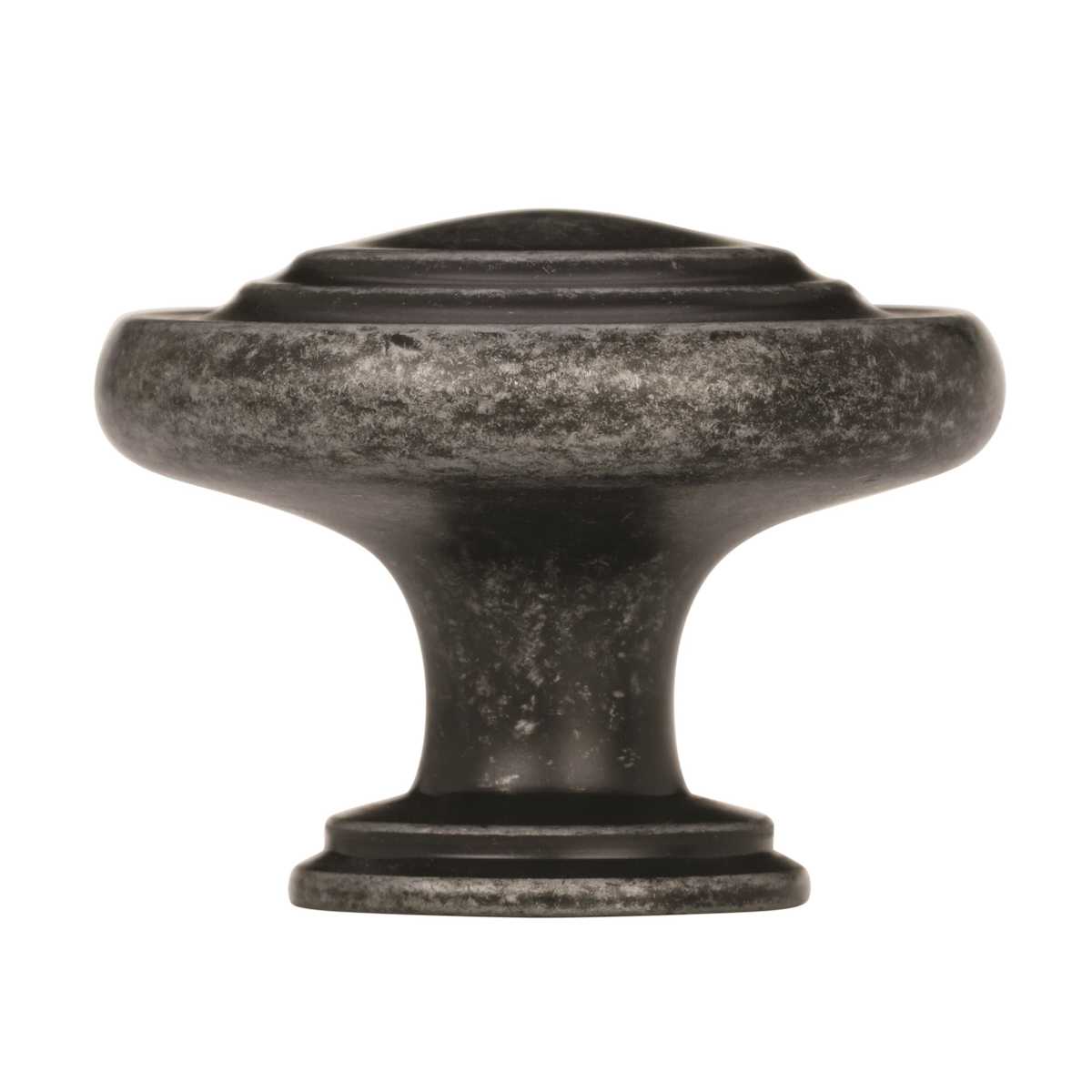 Amerock - BP1586WN - Inspirations 1-5/16 Inch Mushroom Cabinet Knob in Weathered Nickel